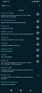 MizuDroid SIP VOIP Softphone 4.4.6