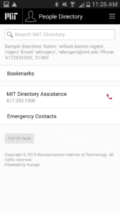 MIT Mobile 5.0 MIT Mobile 5.0