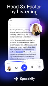 Speechify – Text to Speech 1.96.189 Speechify – Text to Speech 1.96.189