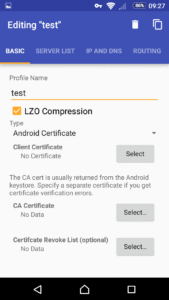 OpenVPN for Android 0.7.63