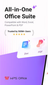 WPS Office-PDF, Word, Sheet 18.25.1