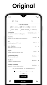 GFX Tool: Launcher & Optimizer 5.5.1 GFX Tool: Launcher & Optimizer 5.5.1