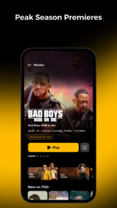 TOD - Watch Football & Movies 5.1.0