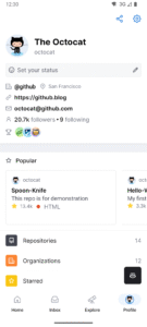 GitHub 1.236.0 beta (arm64-v8a) (480-640dpi) (Android 8.0+)