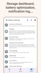 Settings: All Quick Access 1.6.11 (120-640dpi) (Android 6.0+)