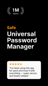 Passwords & Passkeys－Safe 26.7.13