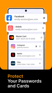 Passwords & Passkeys－Safe 26.7.13
