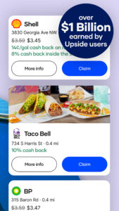 Upside: Cash Back - Gas & Food 10.70.0 (120-640dpi) (Android 9.0+) Upside: Cash Back - Gas & Food 10.70.0 (120-640dpi) (Android 9.0+)