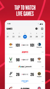 NBA: Live Games & Scores 0.77.0 (480-640dpi) (Android 7.0+) NBA: Live Games & Scores 0.77.0 (480-640dpi) (Android 7.0+)