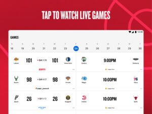 NBA: Live Games & Scores 0.77.0 (480-640dpi) (Android 7.0+) NBA: Live Games & Scores 0.77.0 (480-640dpi) (Android 7.0+)