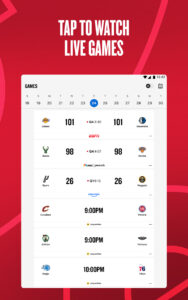 NBA: Live Games & Scores 0.77.0 (480-640dpi) (Android 7.0+) NBA: Live Games & Scores 0.77.0 (480-640dpi) (Android 7.0+)