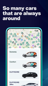 Delimobil: Carsharing and Rent 9.14.0, build 6046b57b (arm64-v8a + arm-v7a) (120-640dpi) (Android 7.0+)