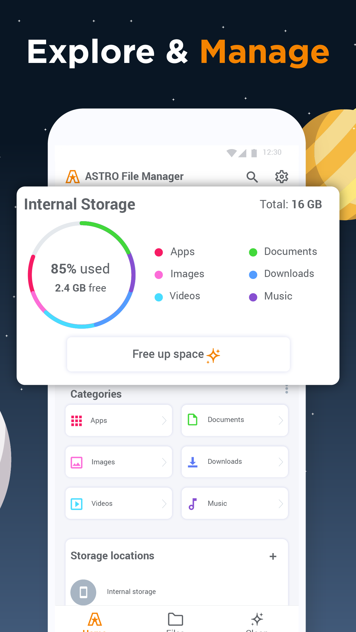 ASTRO File Manager & Cleaner 2.1.2 APK Download by data.ai Basics ...