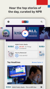NPR: National & Local News 7.1.1 (arm64-v8a) (480dpi) (Android 6.0+)