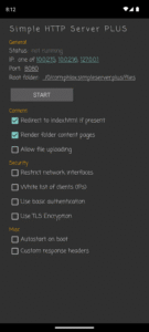 Simple HTTP Server 2.3.0 Simple HTTP Server 2.3.0