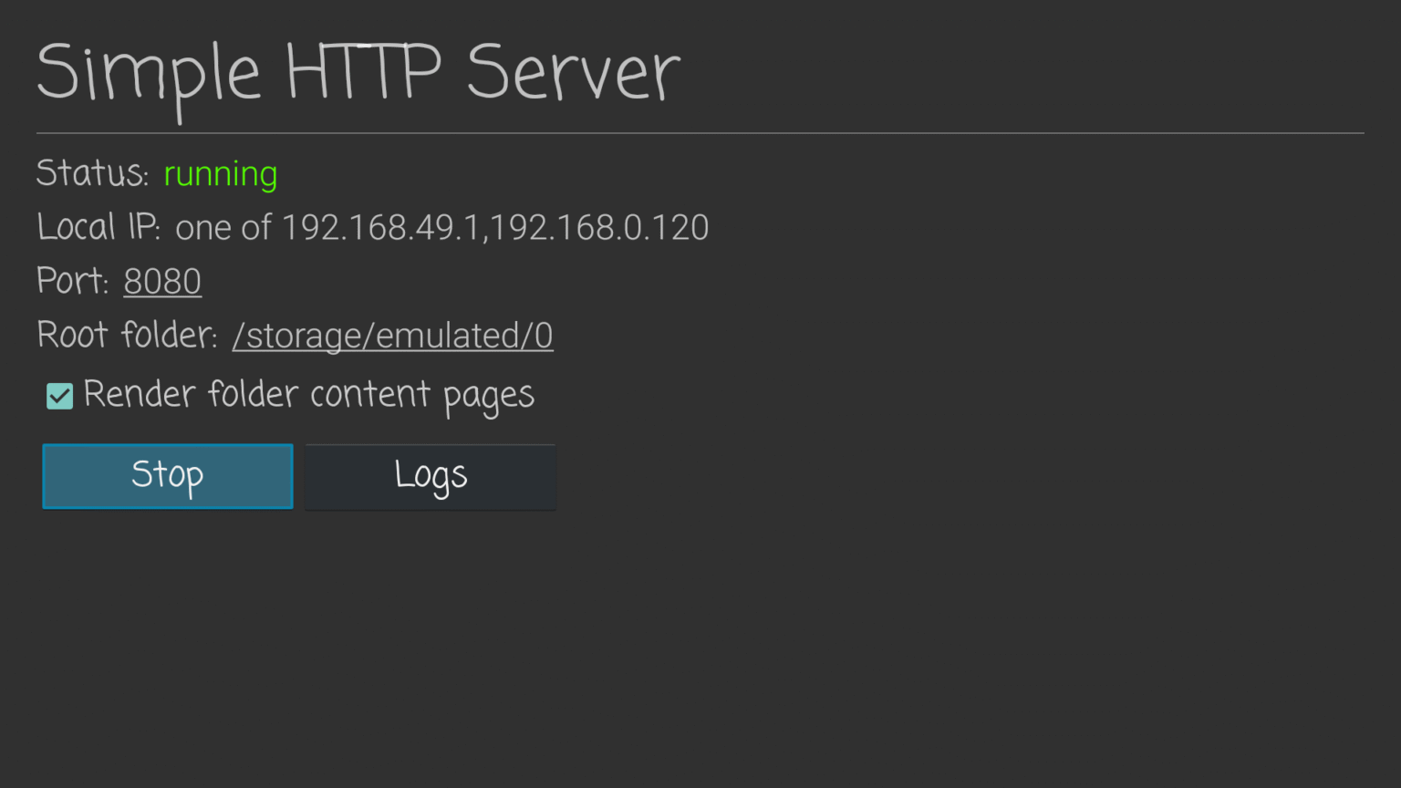 Download Simple HTTP Server APKs for Android - APKMirror
