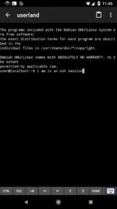 UserLAnd - Linux on Android 25.11.14 UserLAnd - Linux on Android 25.11.14
