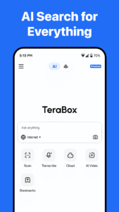 TeraBox: 1TB Cloud & AI Space 3.22.4