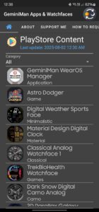 GeminiMan Apps and Watchfaces 3.2.6