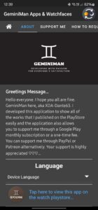 GeminiMan Apps and Watchfaces 3.2.6