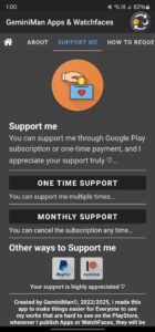 GeminiMan Apps and Watchfaces 3.2.6