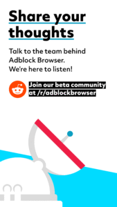 Adblock Browser Beta 3.2.1-beta2