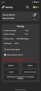 Ventoy (Unofficial) 9.10.1 (1.1.07)