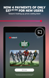 YouTube TV: Live TV & more 3.28.2 (arm-v7a) (nodpi) (Android 5.0+)