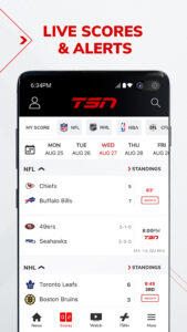 TSN: NFL, NHL, NBA, CFL & more (Android TV) 2.1.4