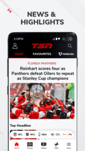 TSN: NFL, NHL, NBA, CFL & more (Android TV) 2.1.4