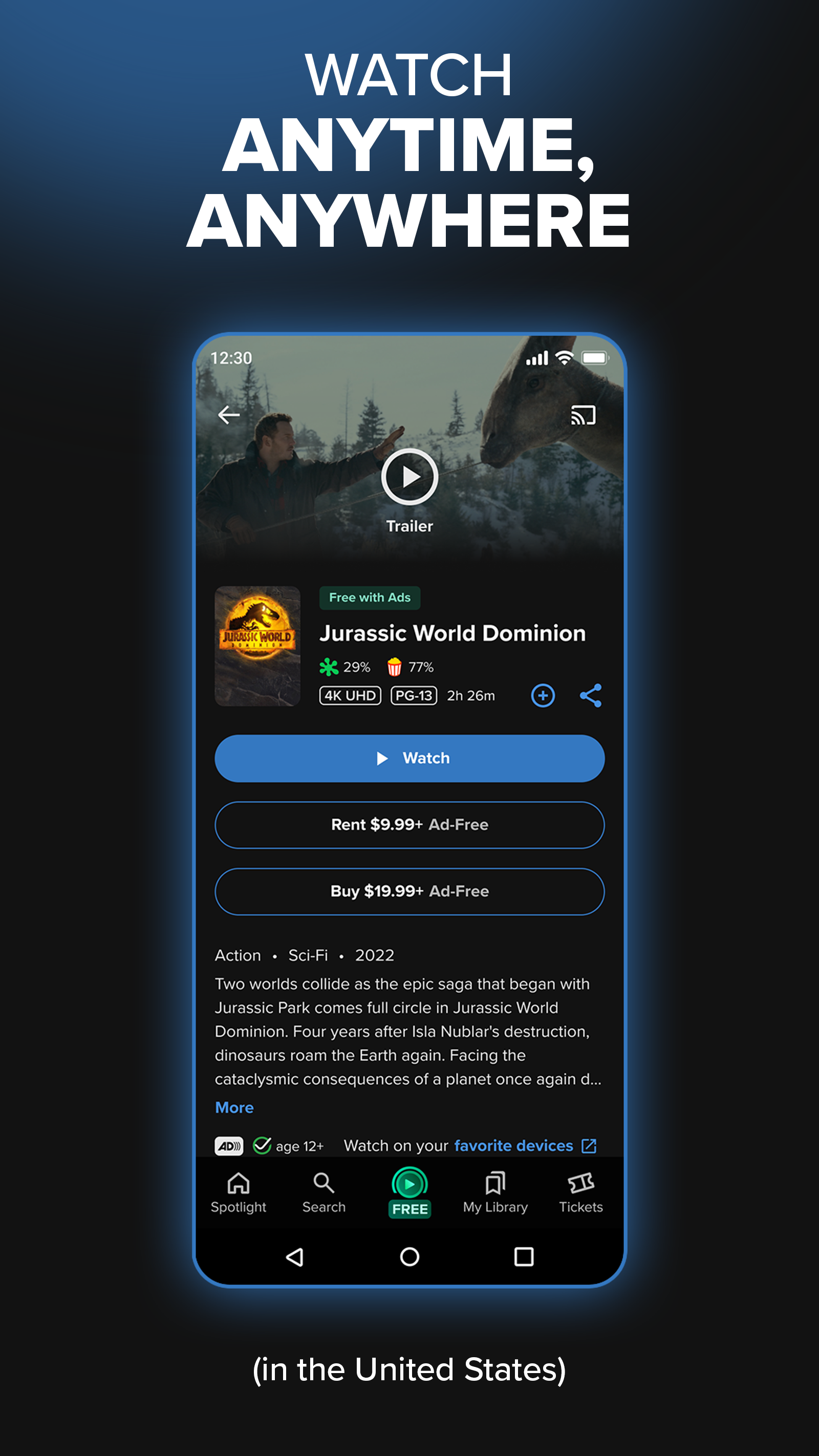 Fandango: Movies & Series 5.1.124.33799 APK Download by Fandango Media ...