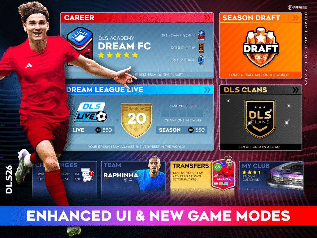 Dream League Soccer 2026 12.230 APK Download by First Touch Games Ltd ...