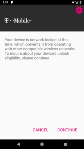 T-Mobile Device Unlock (Google Pixel Only) 1.1.7