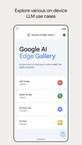Google AI Edge Gallery 1.0.9 (Early Access)