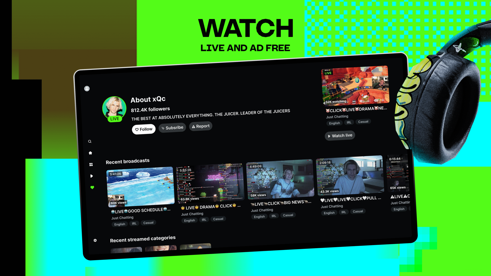 KICK LIVE STREAMING PAY visual data 5