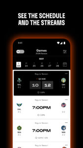 WNBA - Live Games & Scores (Android TV) 26.4.15