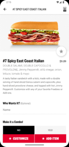 Jimmy John's Sandwiches 7.5.0
