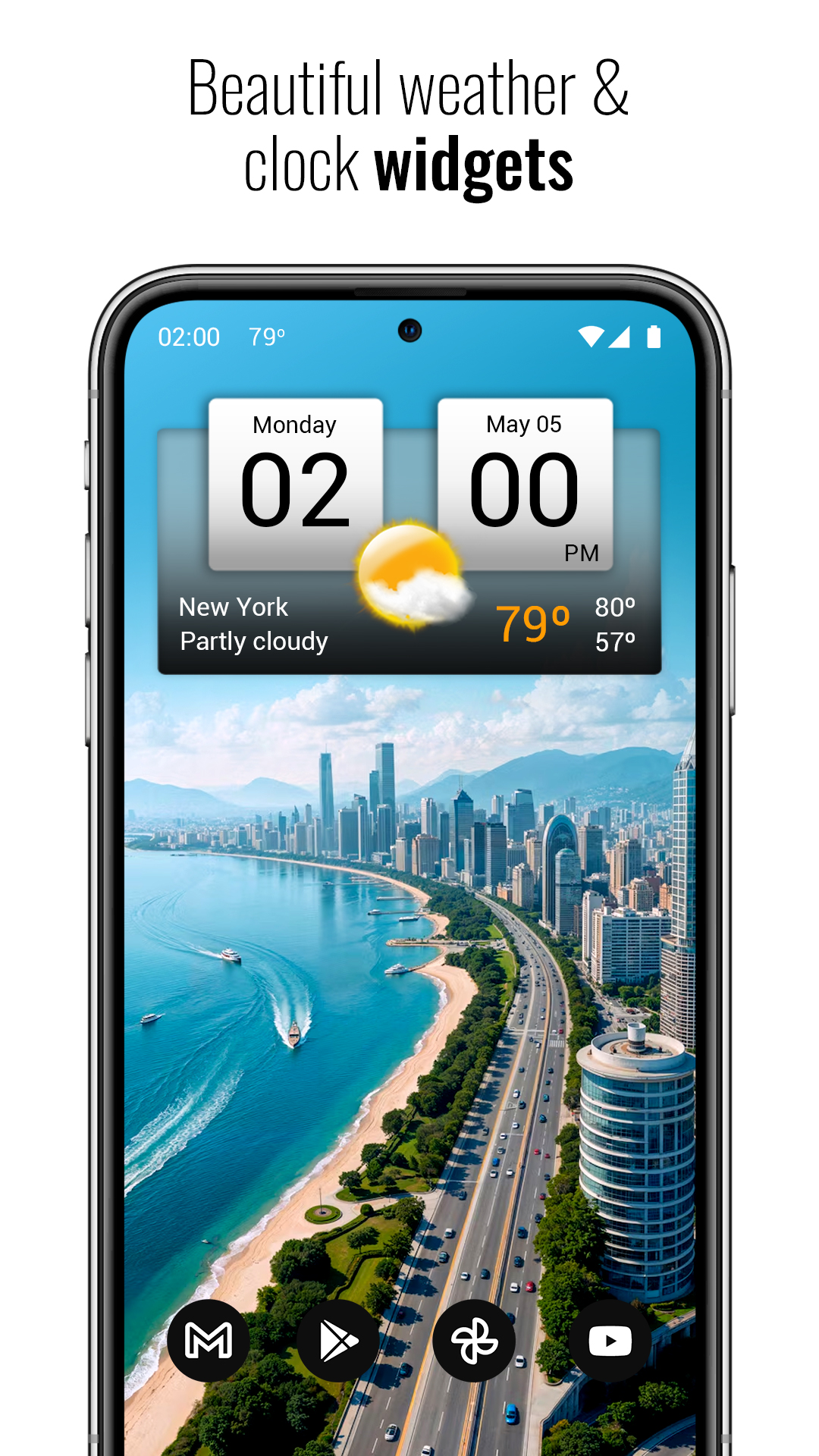 clock and weather apps - Ilustrasi 2
