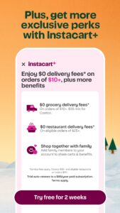 Instacart: Get Food Delivery 8.96.3 (arm64-v8a) (480-640dpi) (Android 7.0+) Instacart: Get Food Delivery 8.96.3 (arm64-v8a) (480-640dpi) (Android 7.0+)