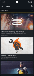 Destiny 2 Companion 17.1.2