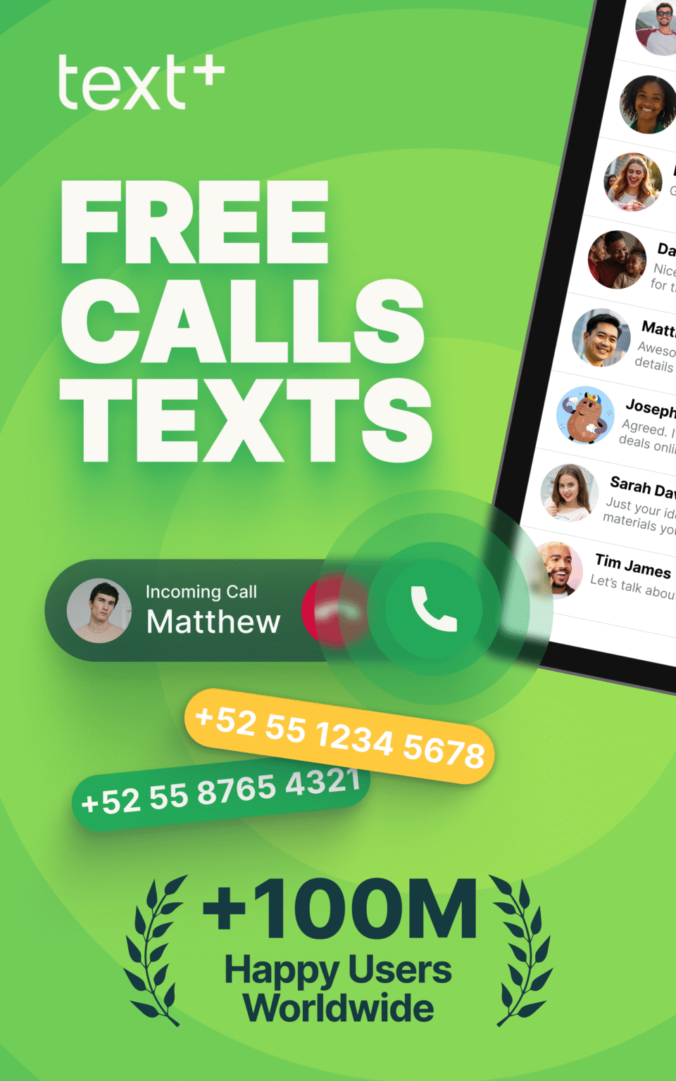 textPlus Text Message + Call 8.1.5 APK Download by textPlus