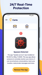 Certo: Anti Spyware & VPN 3.3.1