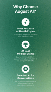 August, Your 24/7 Health AI 1.8.9