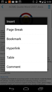 Docs To Go™ Office Suite 4.004 Docs To Go™ Office Suite 4.004