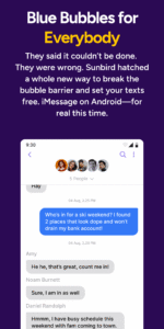 Sunbird: iMessage for Android 1.0.0.65 (Early Access) Sunbird: iMessage for Android 1.0.0.65 (Early Access)