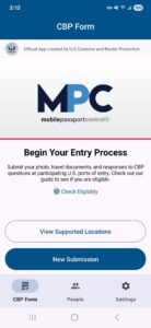 Mobile Passport Control 4.2.1 Mobile Passport Control 4.2.1