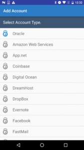 Oracle Mobile Authenticator 9.12