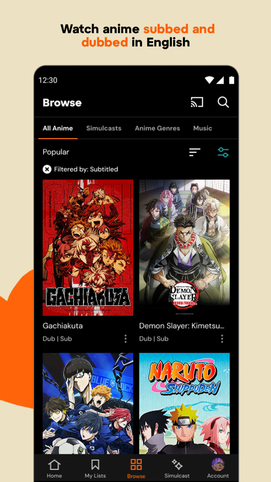 Crunchyroll: Anime Streaming (Android TV) 3.21.0 APK Download by ...