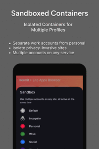 Hermit — Lite Apps Browser 16.1.5 Hermit — Lite Apps Browser 16.1.5