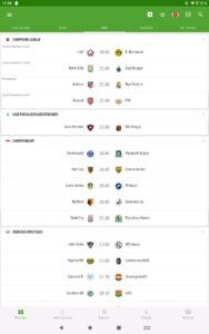 BeSoccer: Soccer Live Score 6.1.0
